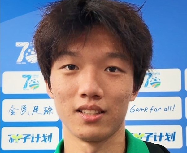 蒋子承足协杯首秀：从小看国安球，争取工体出场