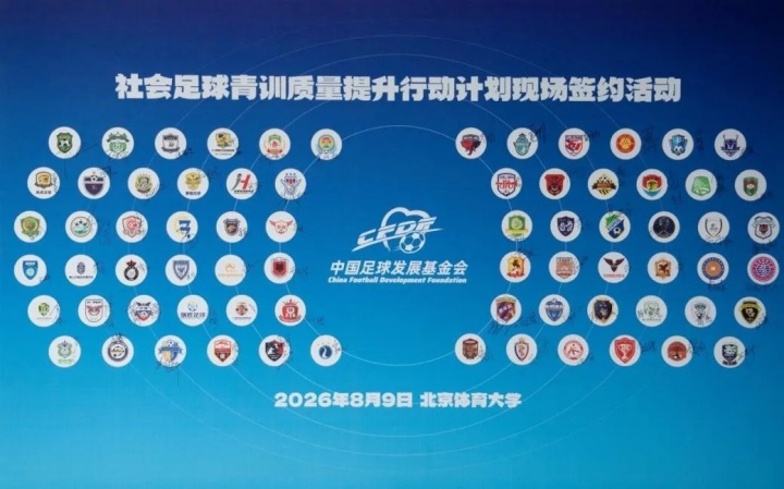 中国足球发展基金会资助72家社会青训机构 累计输送117名球员 7人入选U15国足