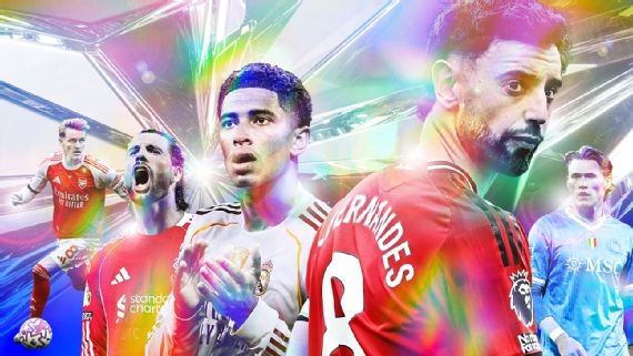 ESPN前腰榜:B费居首,21助攻破英超纪录